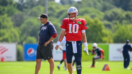 Bedard: Patriots showing more than normal so far - what if they go uptempo vs. Dolphins? taken at Rinker Athletic Complex (Patriots)